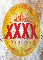 XXXX QLD AUSTRALIA Retro/ Vintage Tin Metal Sign, Wall Art Home Décor, Shed-Garage, and Bar
